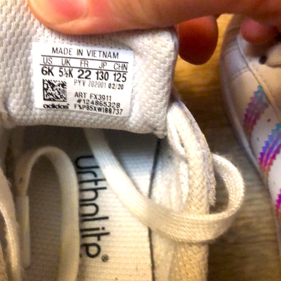 Toddler adidas ‘STAN SMITH’ VS SUPERSTAR shoes - Picture 9 of 10